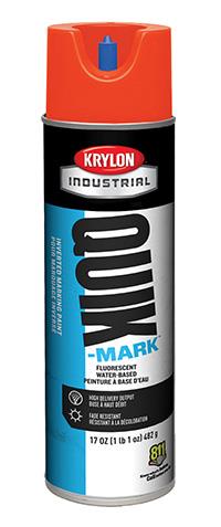 QUIK-MARK FLUORESCENT SAFETY RED 17 OZ - Marking Paint